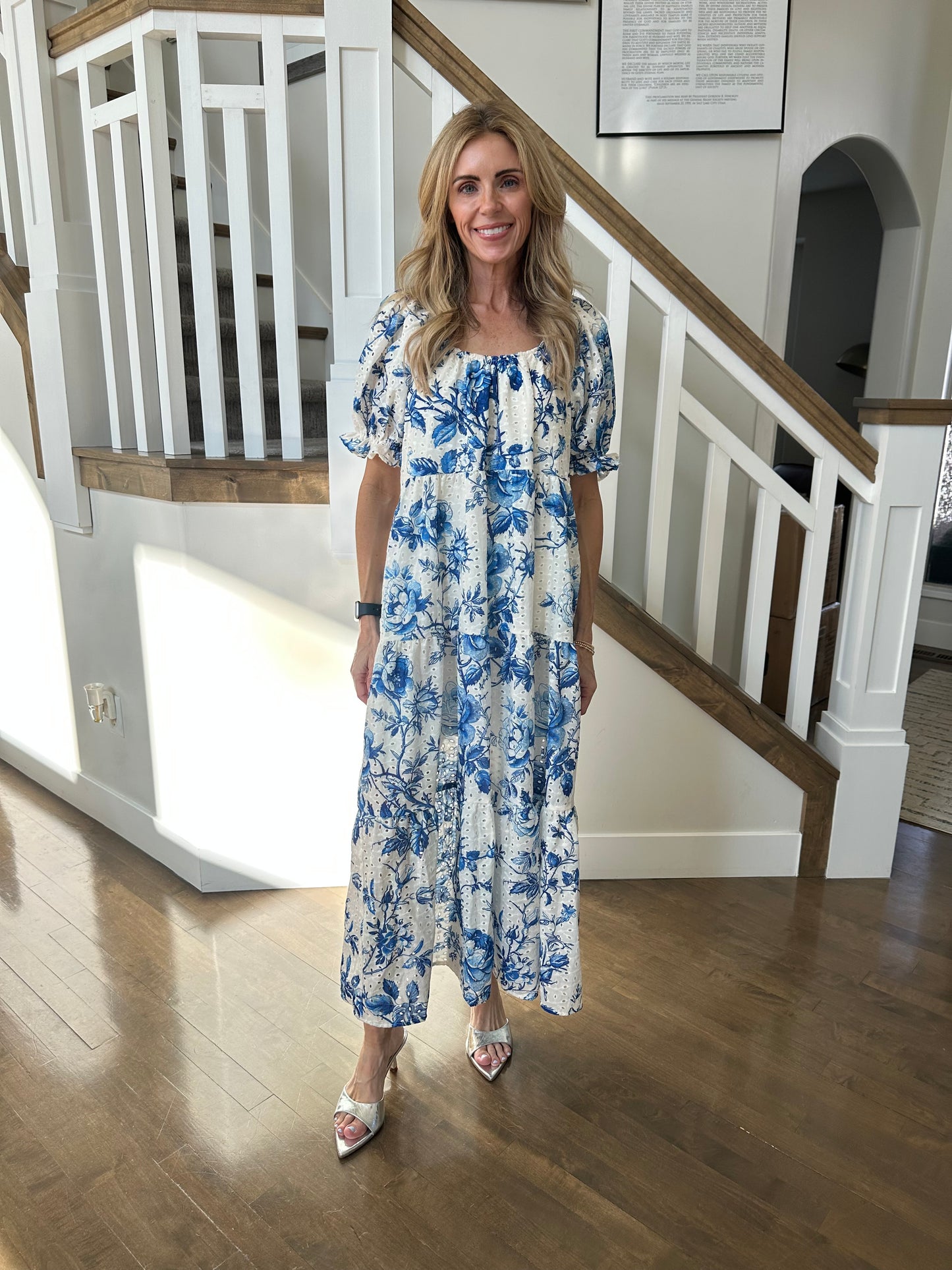 Lily Eyelet Floral Dress