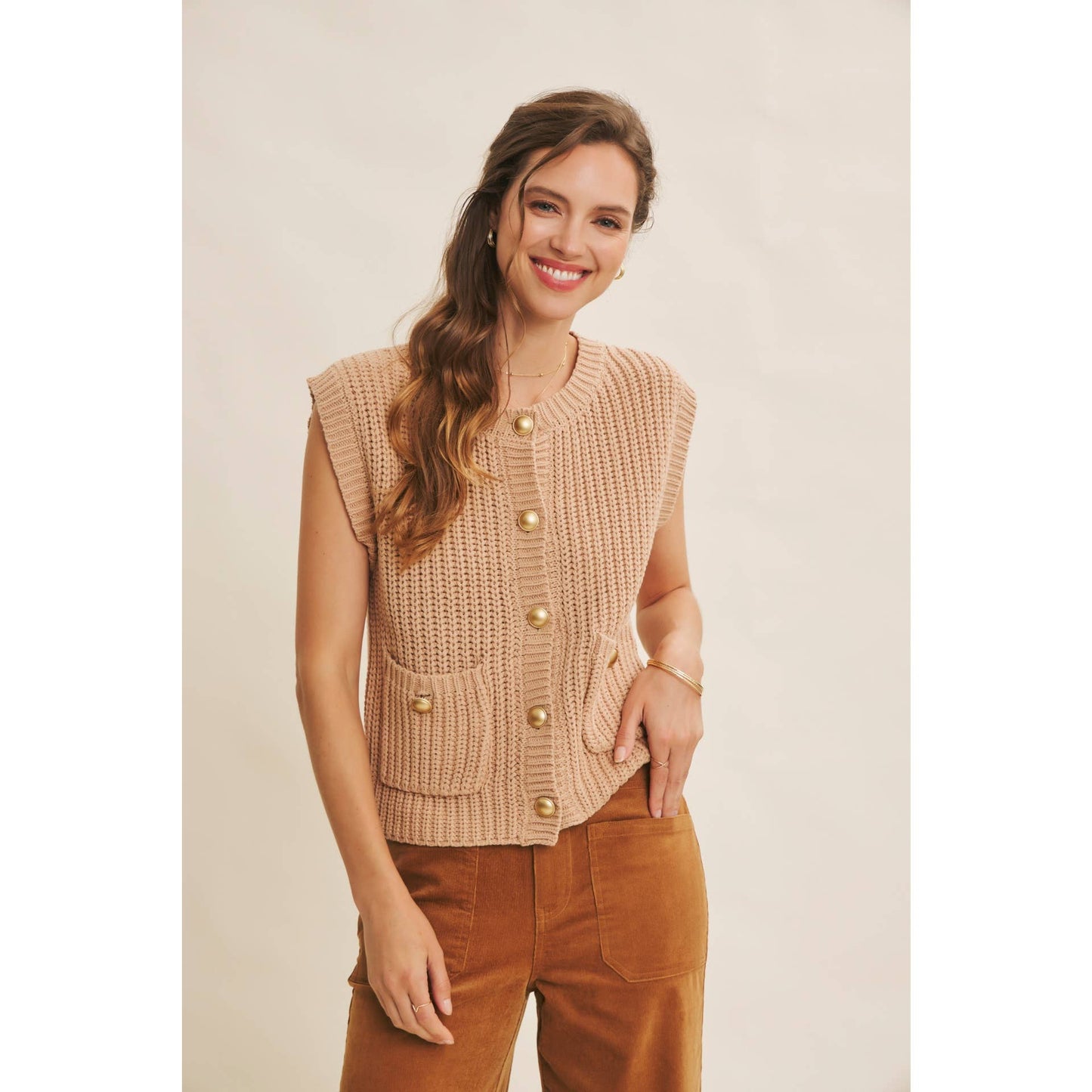 The Margot Knit Sweater Vest