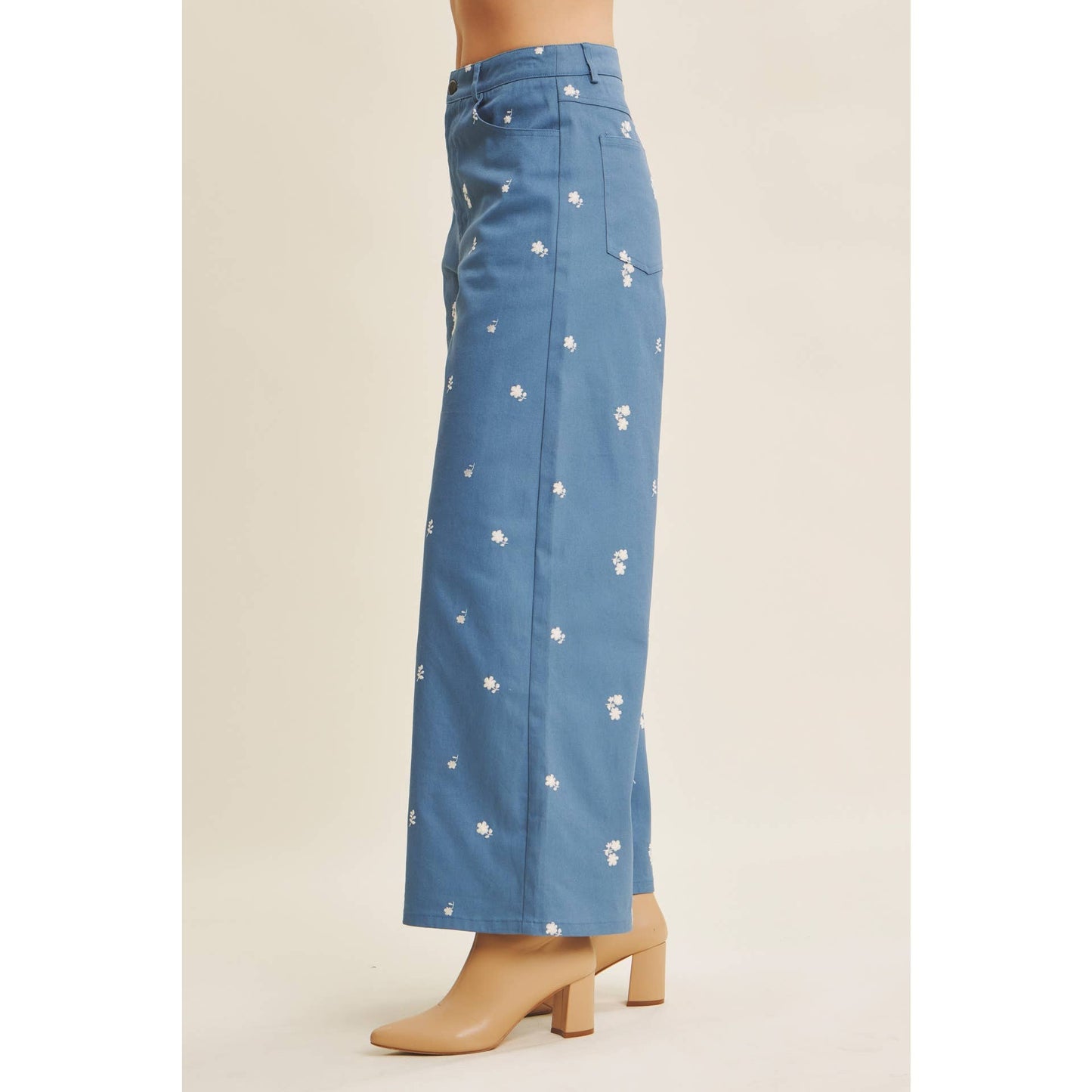 Autumn Bloom Wide Leg Pant