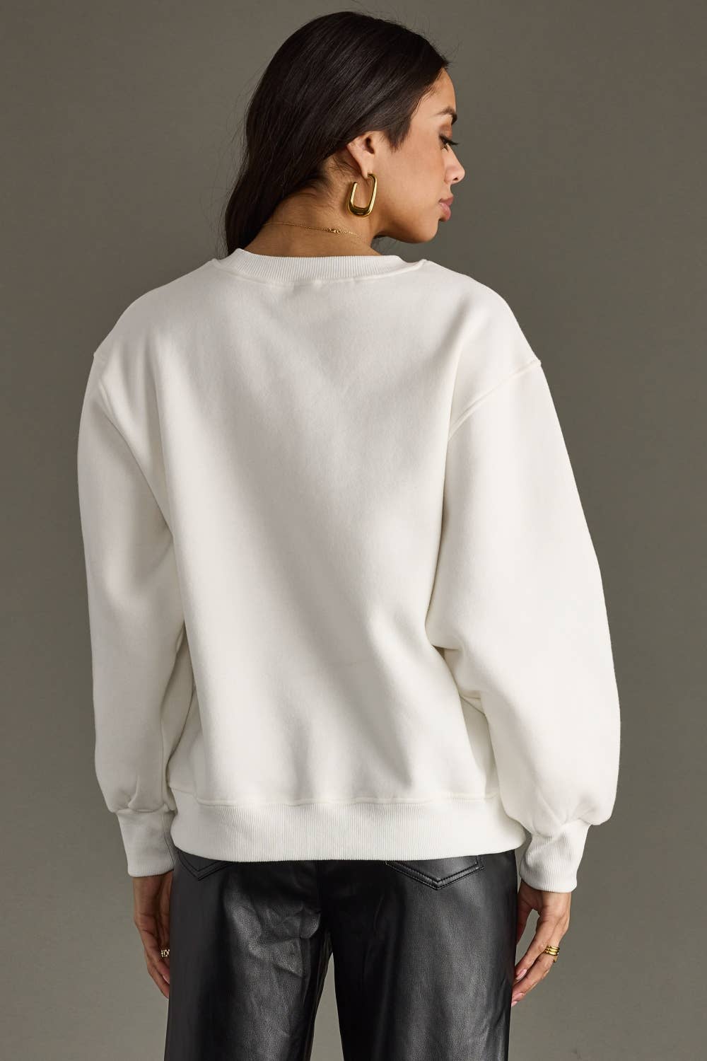 White Apres Sweatshirt
