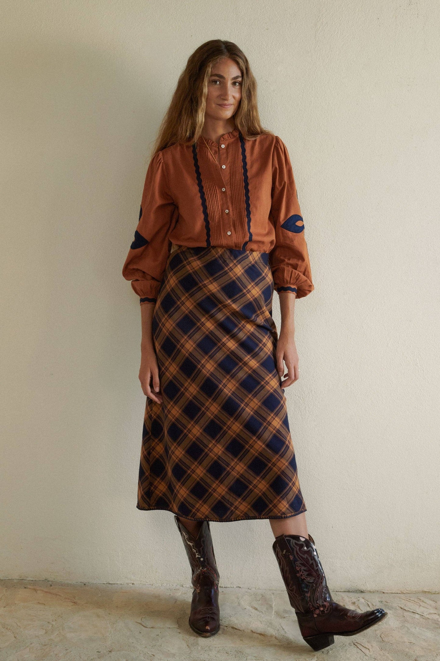 Leonor Blouse Caramel
