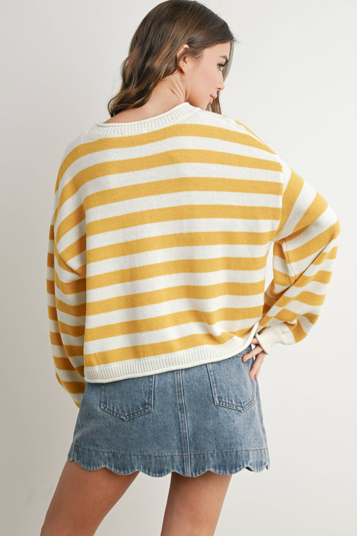 Riley Striped Cardigan
