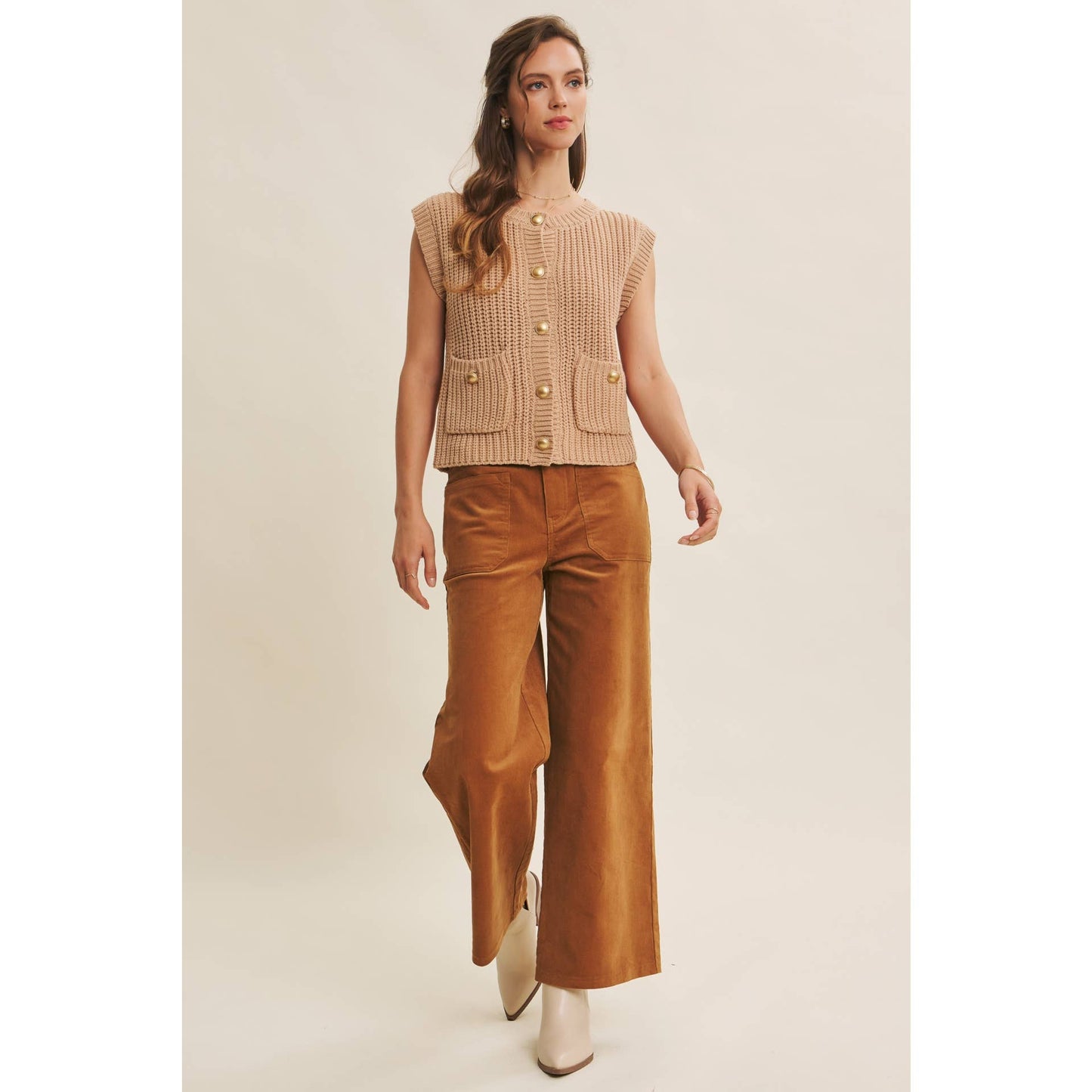 The Margot Knit Sweater Vest