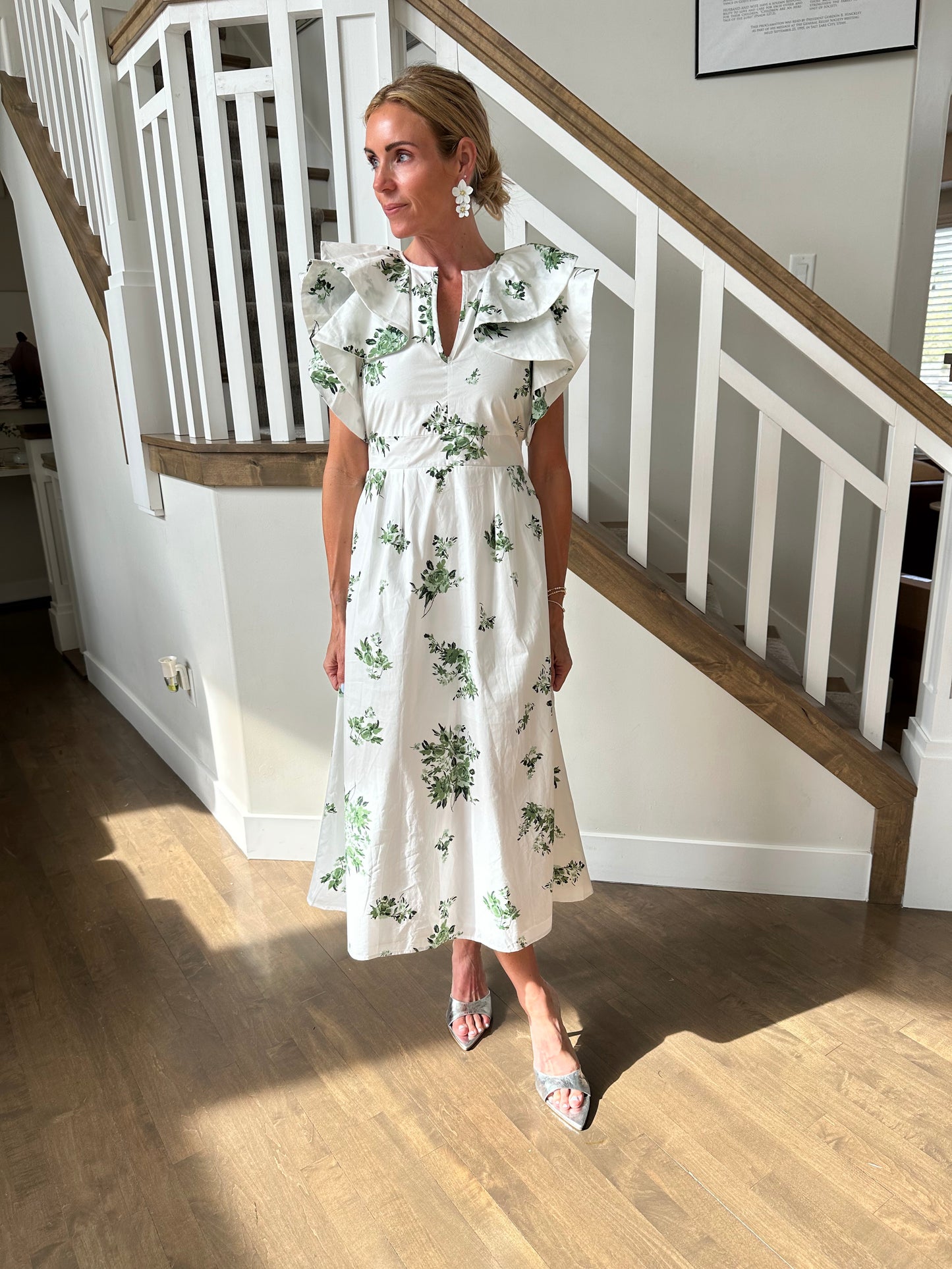Bristol Floral Midi Dress