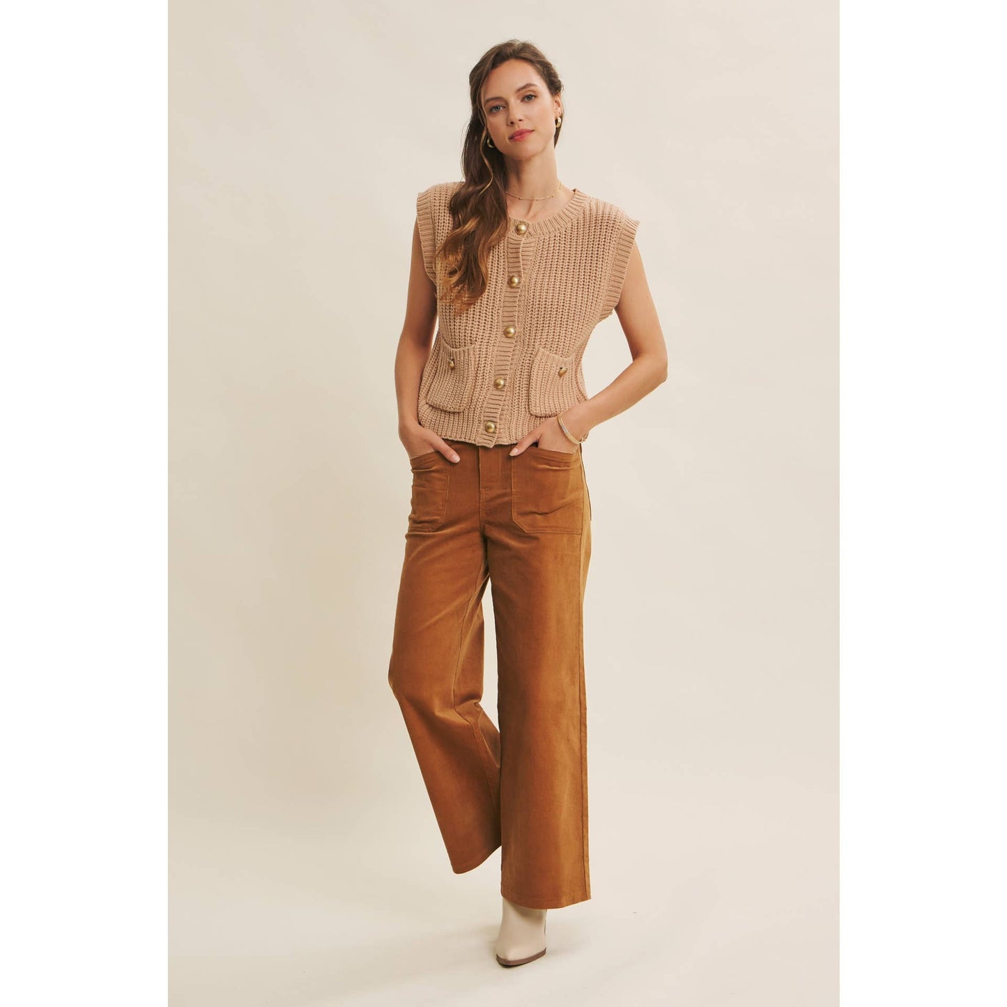 The Margot Knit Sweater Vest