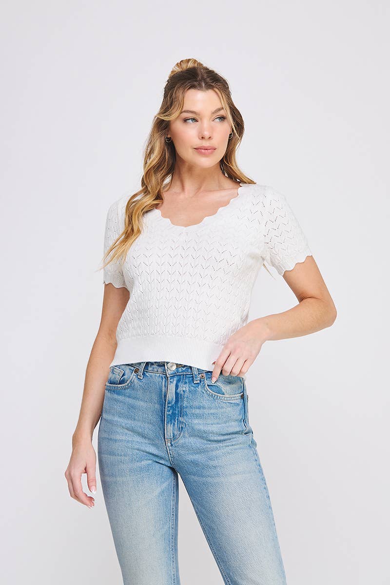 Scallop Sweater
