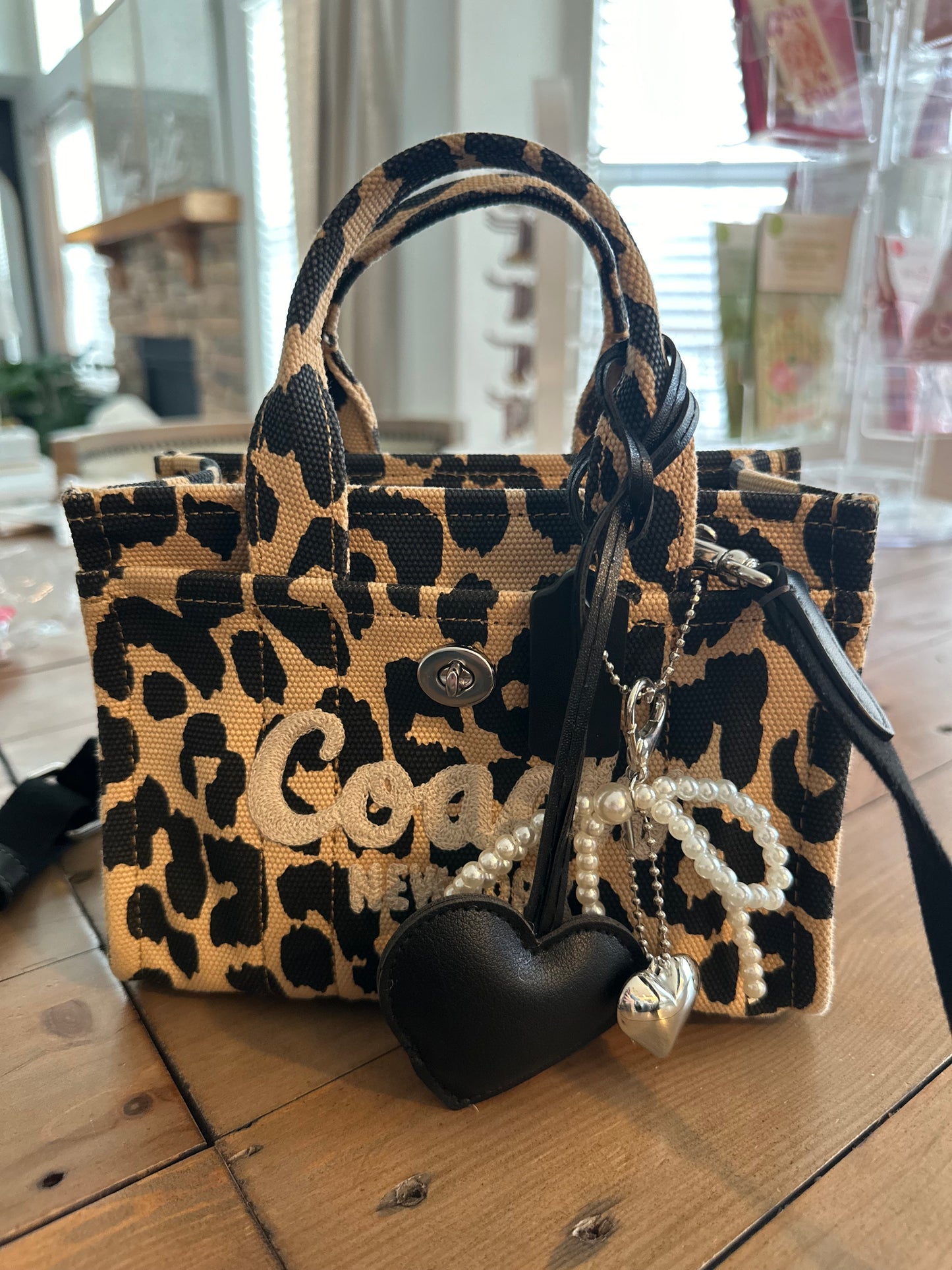 Puffy Heart Bag Charm