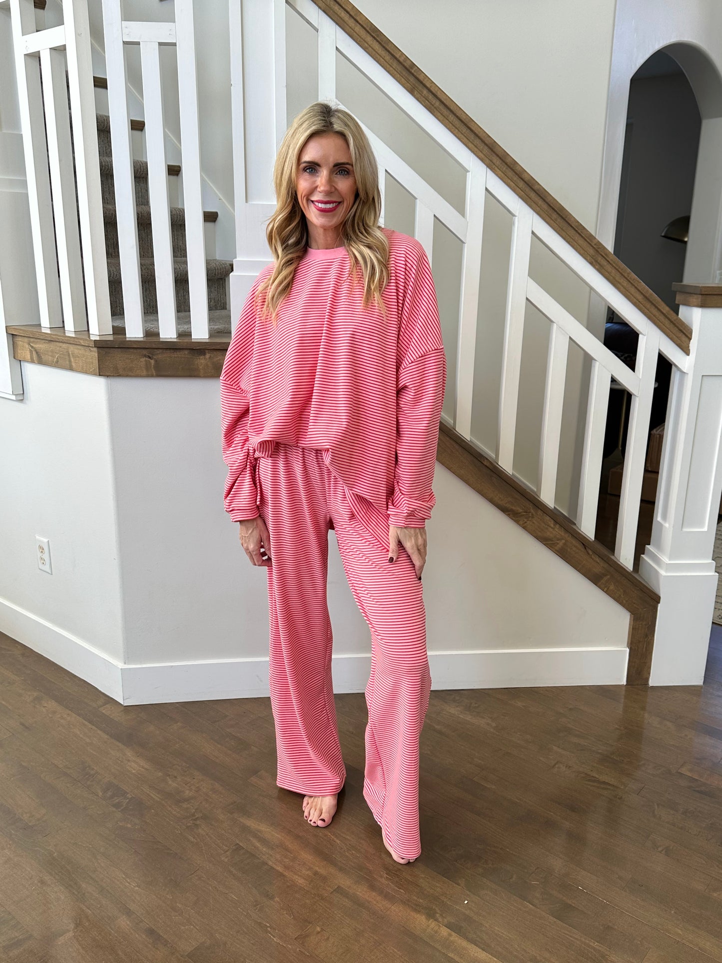 The Amalie Striped Soft Top