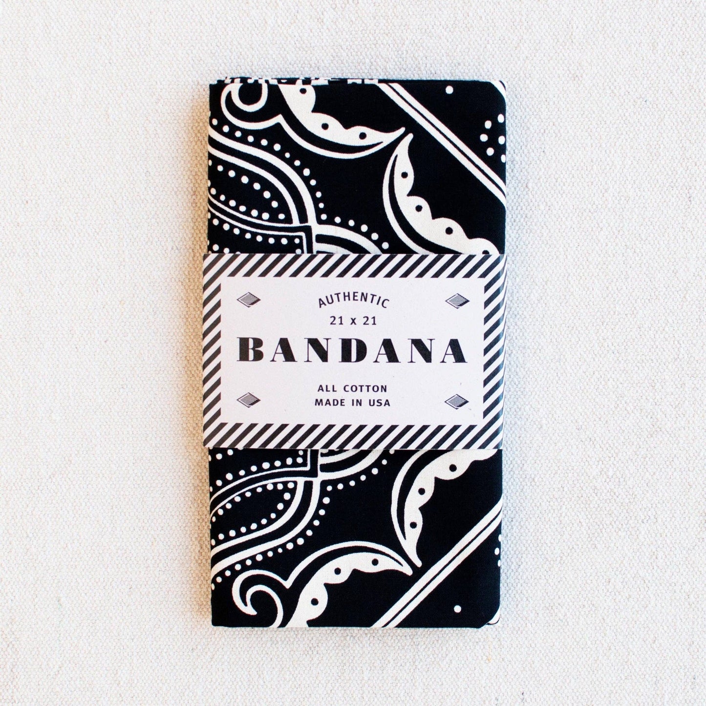 Western Bandana- Black