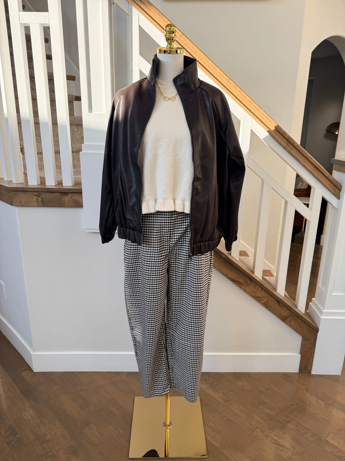 The Remington Faux Leather Jacket