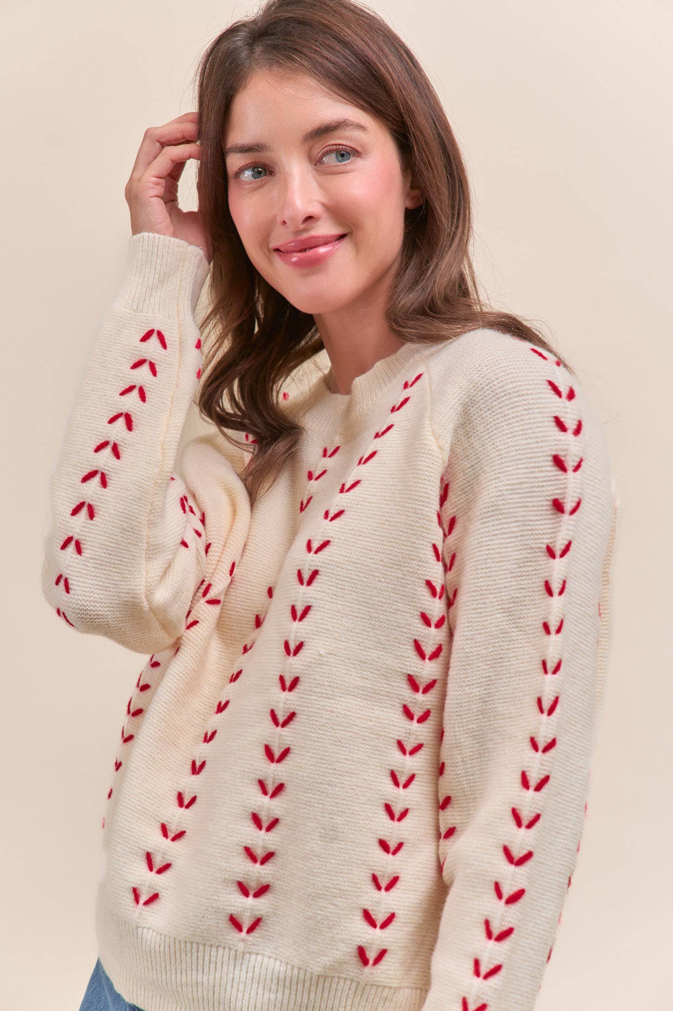 The Holly Stitch Sweater