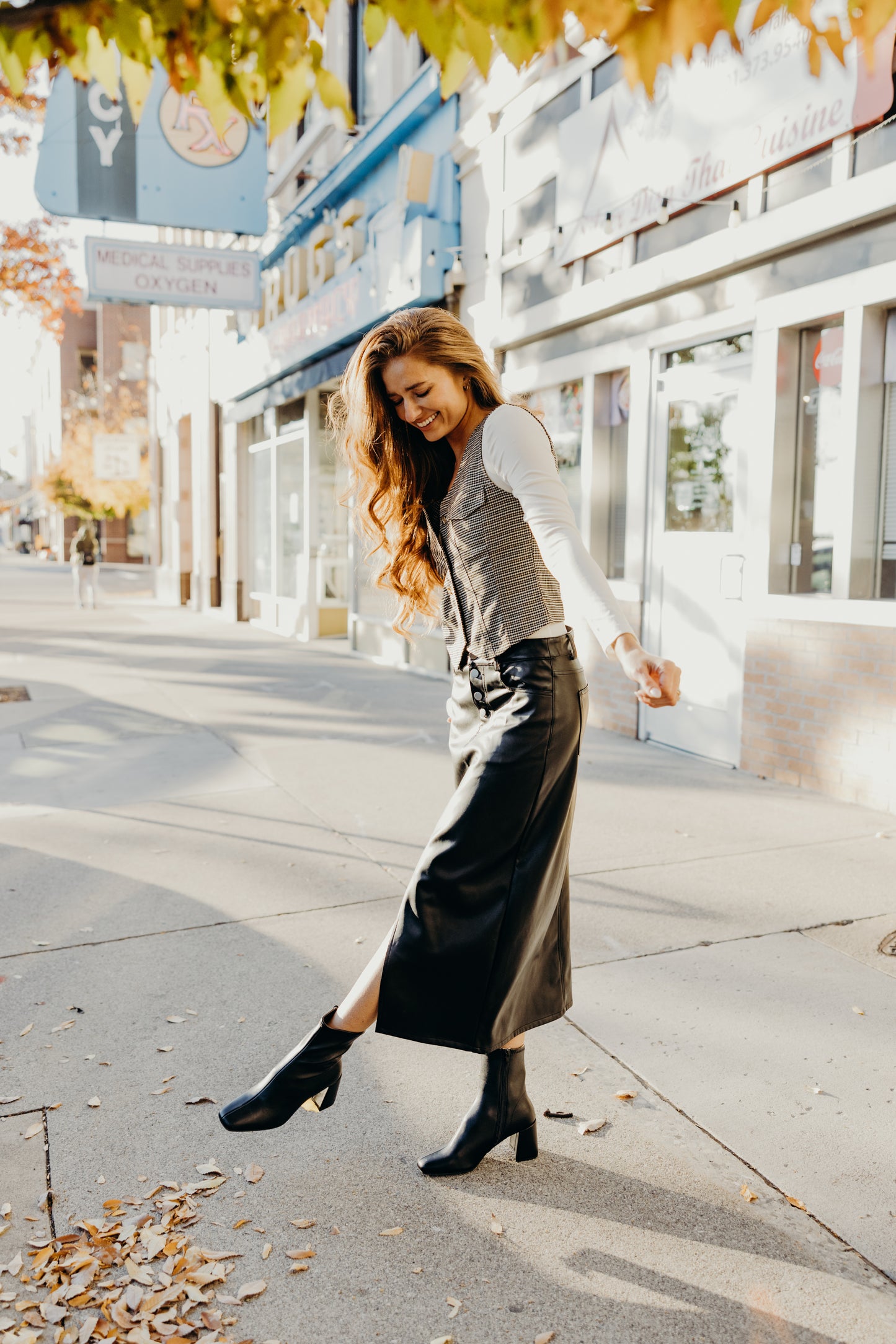 The Oxford Houndstooth Vest