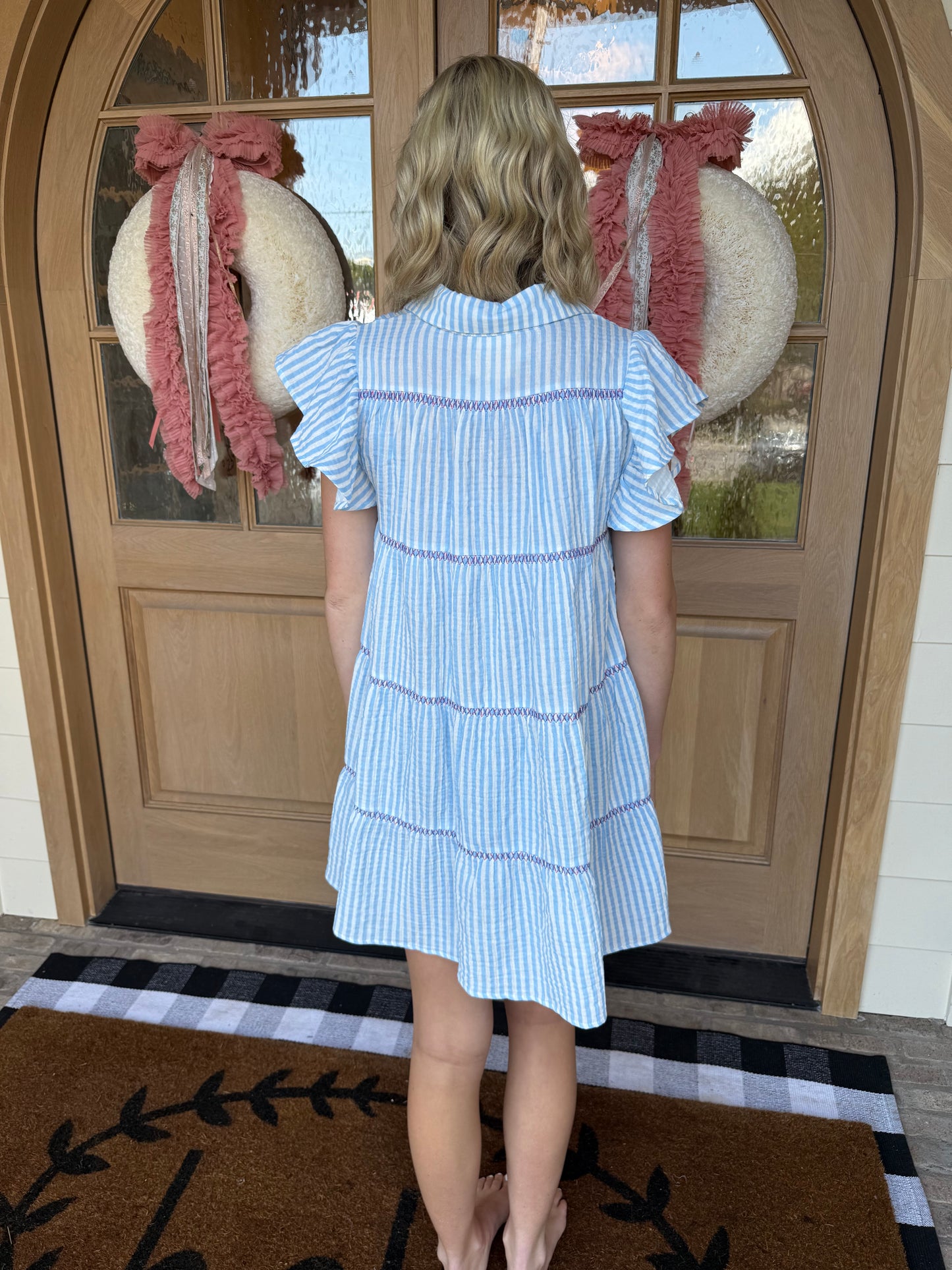 Abigail Striped Dress