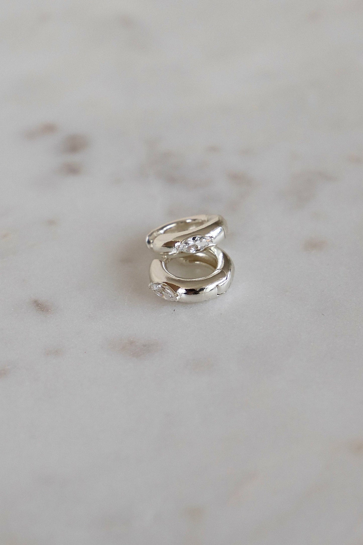 AURUM SILVER HOOPS
