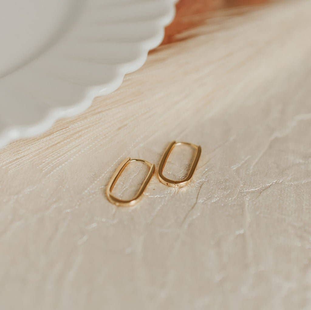Avery Hoops - alternate product view at Vogue Villa