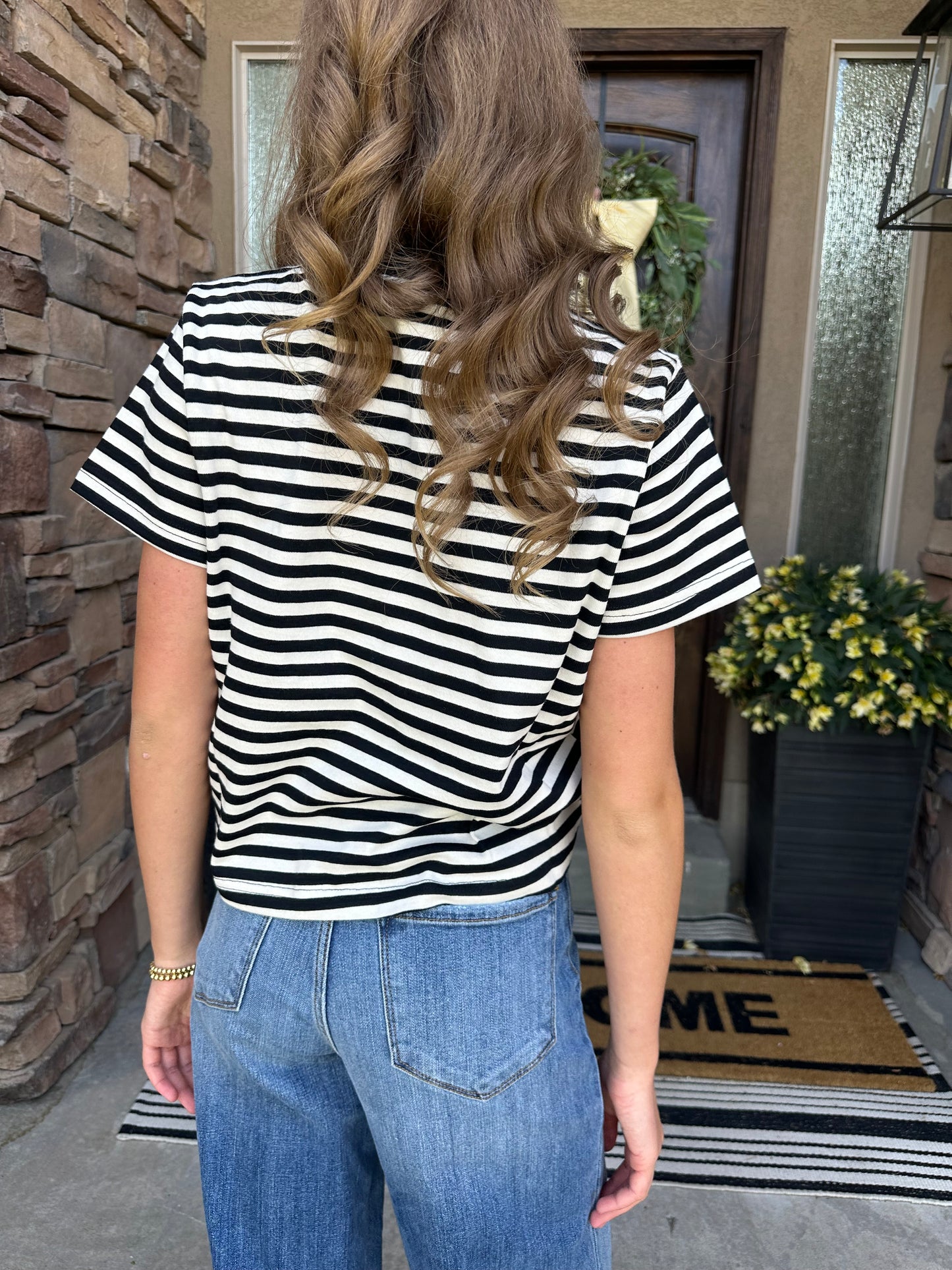 Modern Stripe Tee