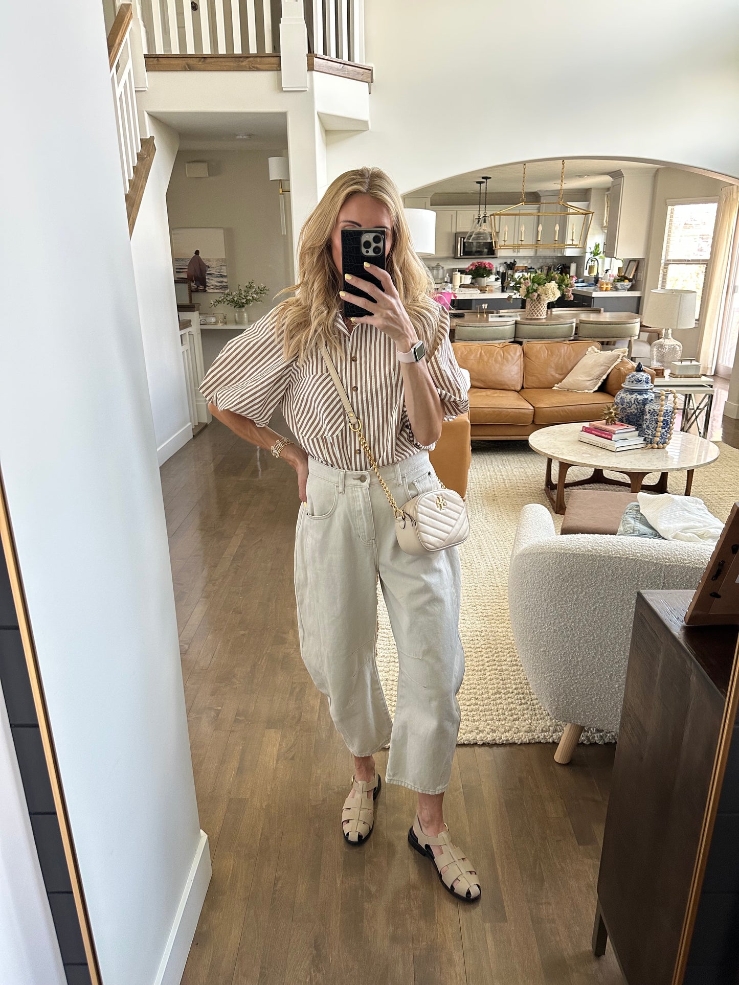 Charlotte Striped Blouse