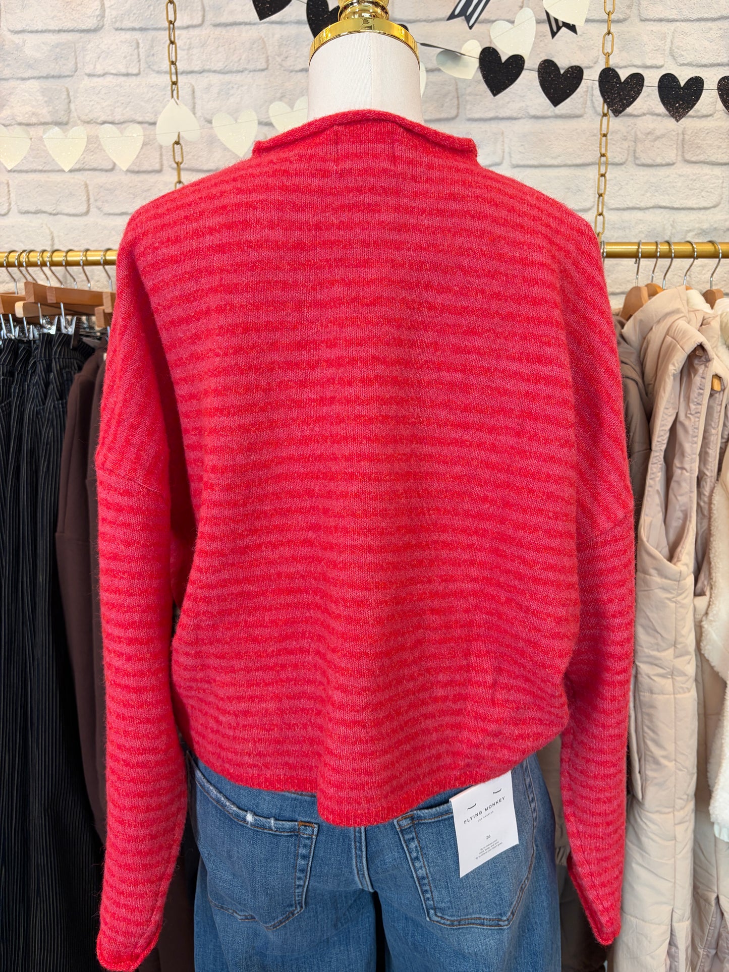 The Jane Striped Cardigan