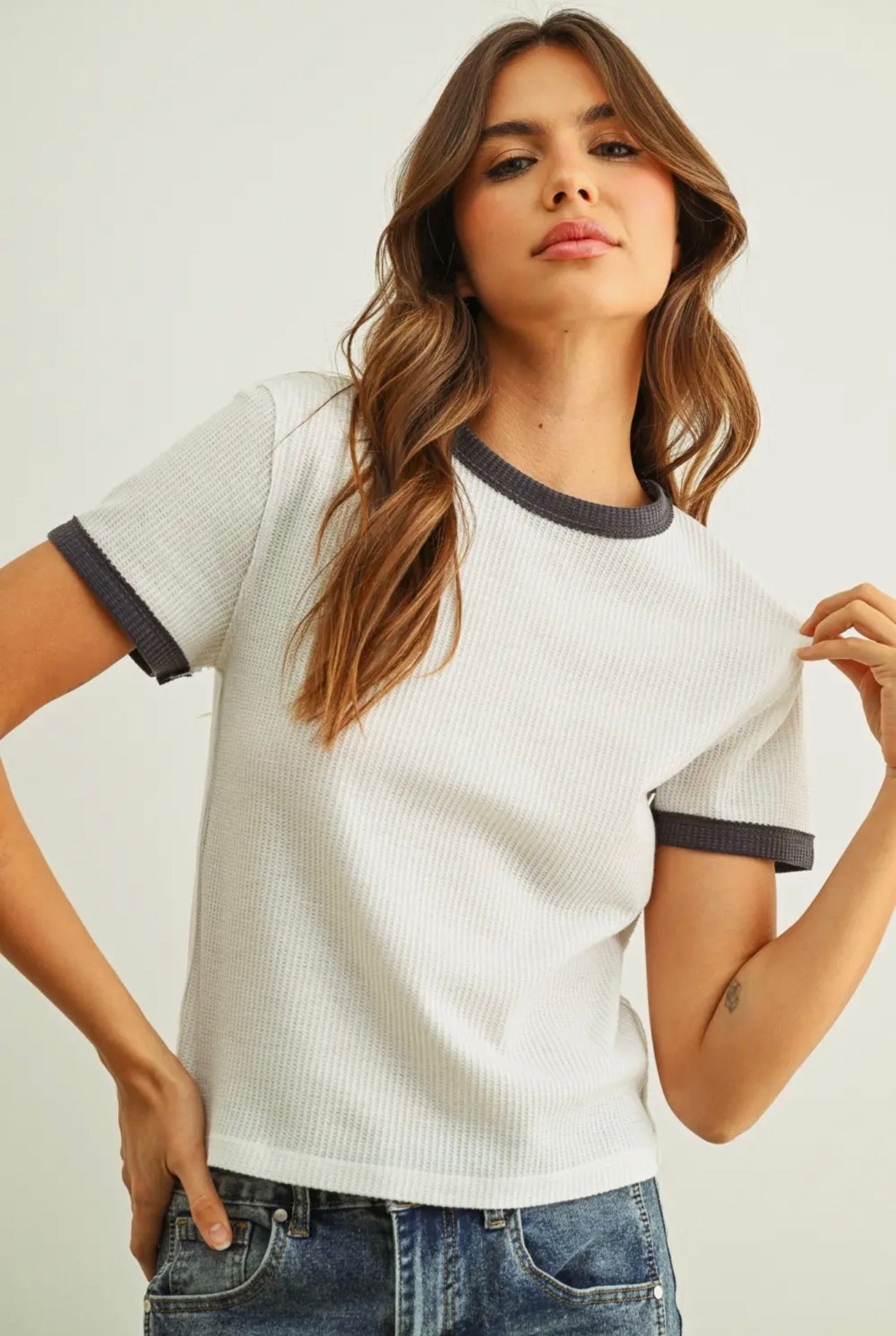 The Malibu Contrast Tee