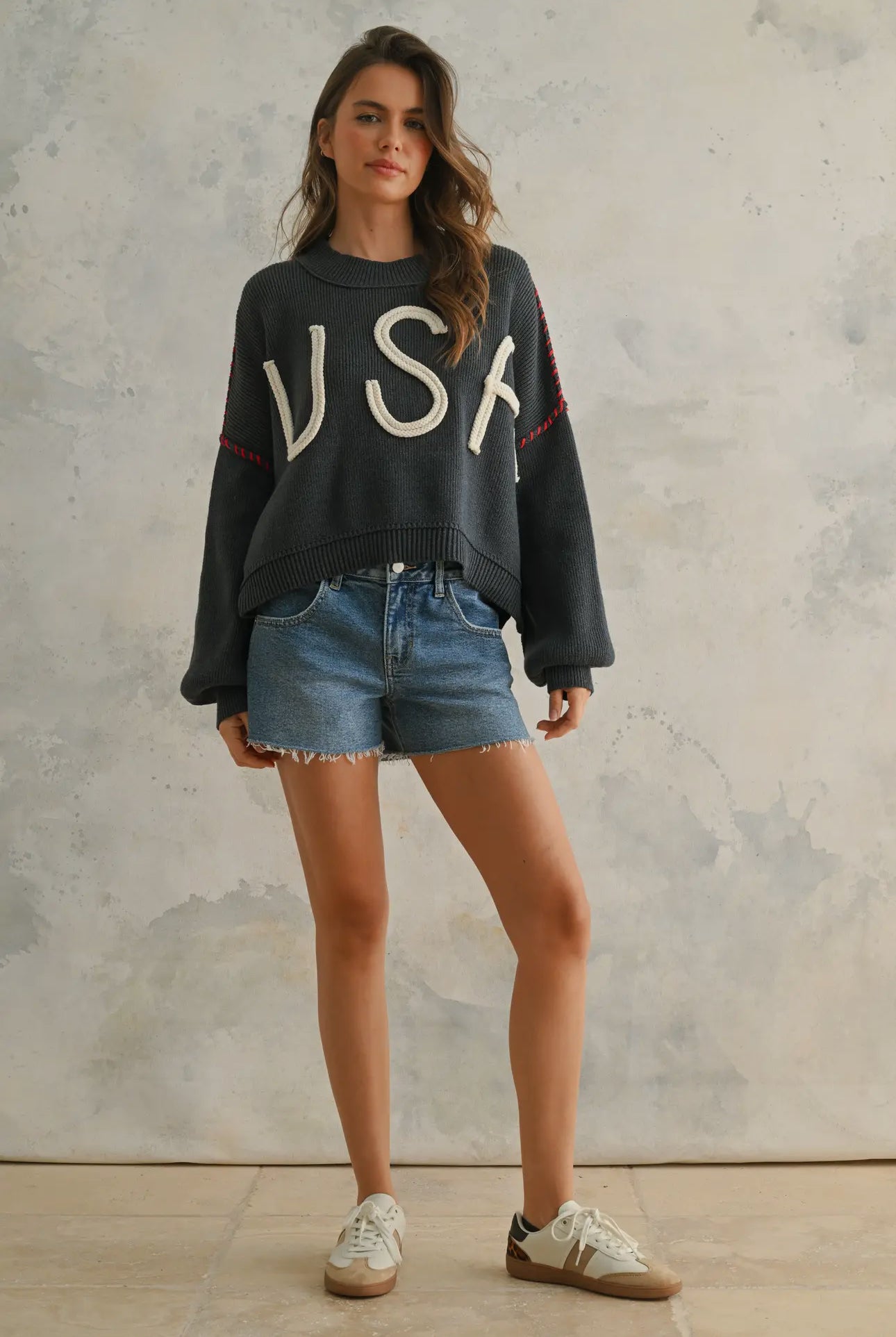 USA Rope Sweater