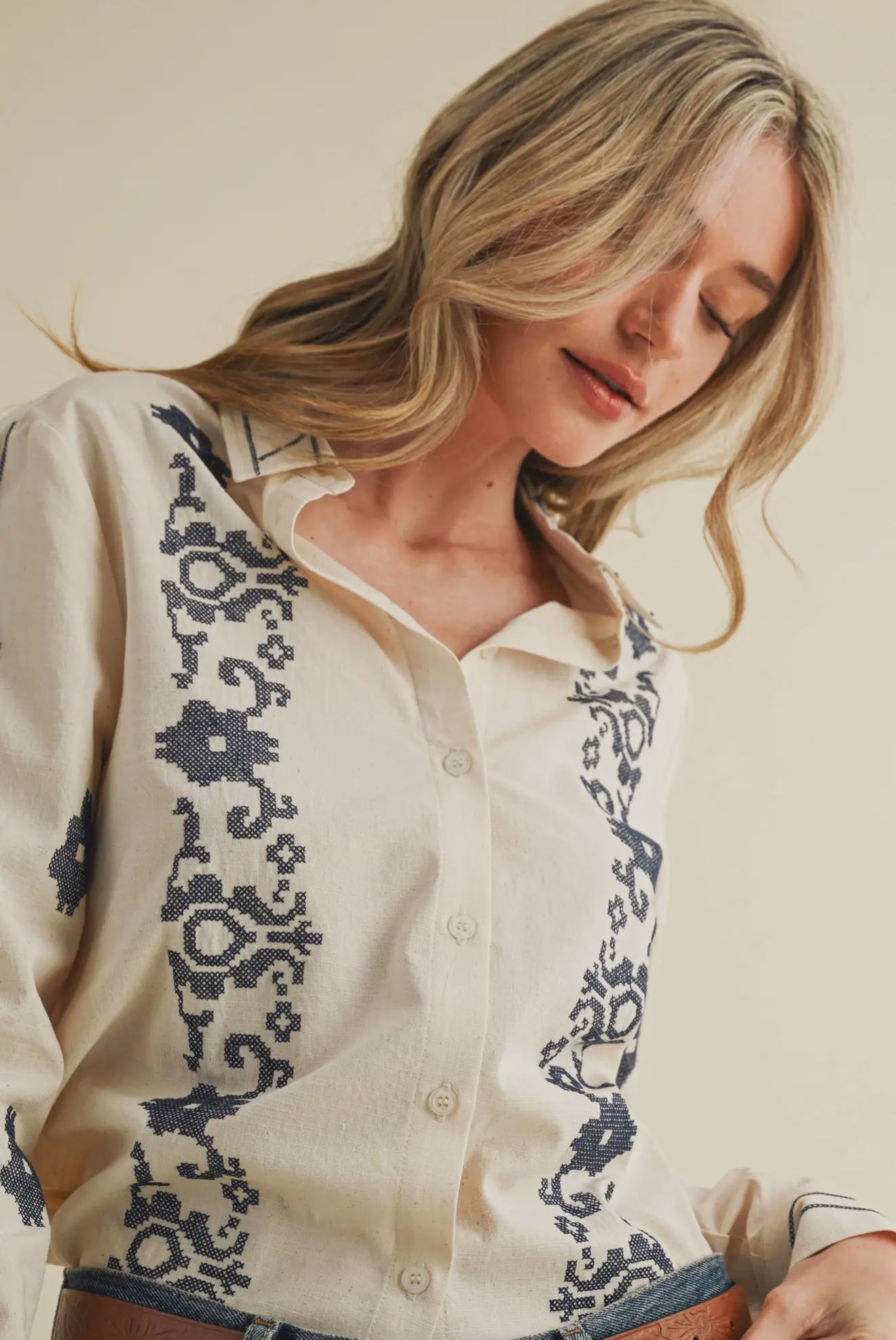 The Jolene Embroidered Top