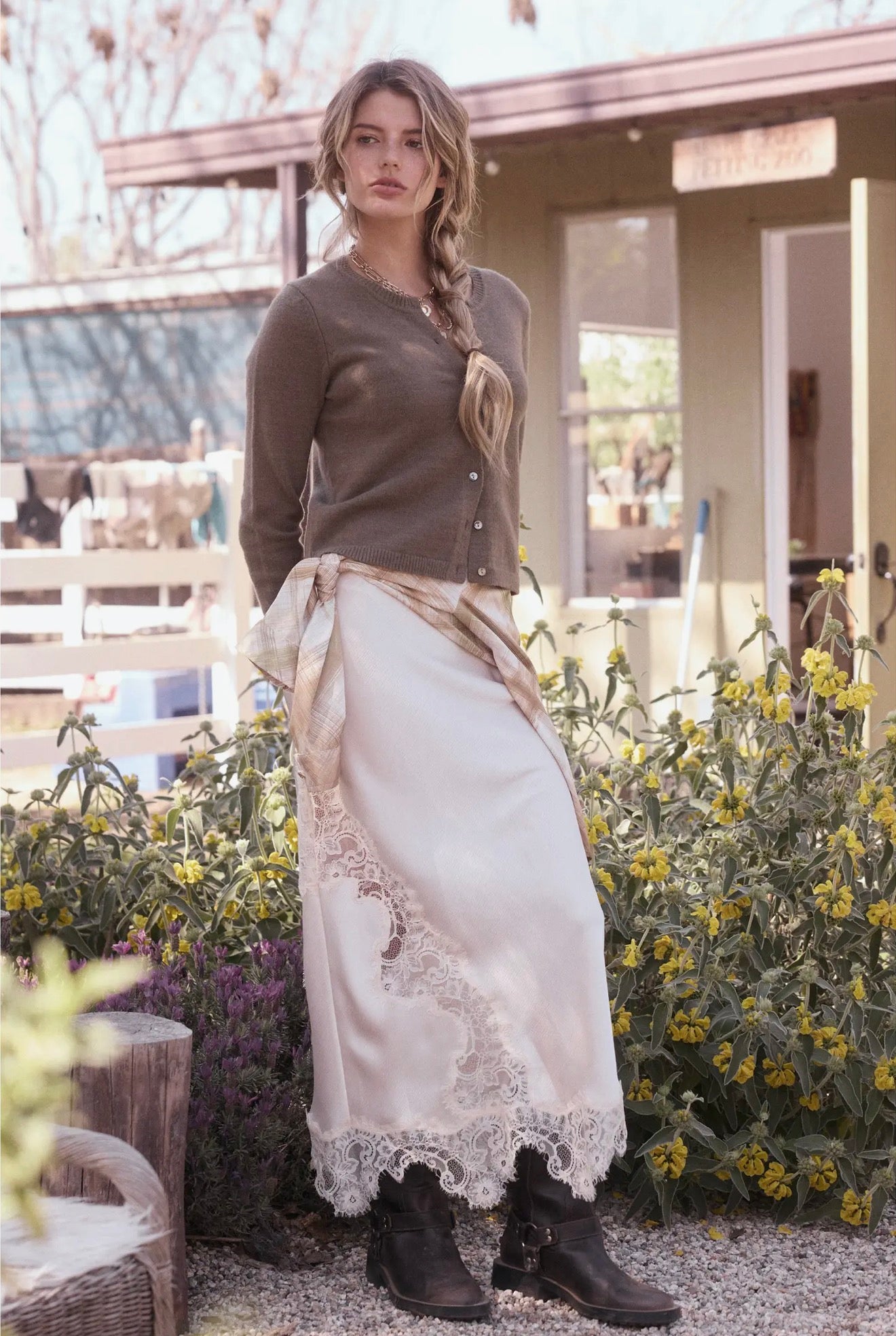 The Vienna Lace Skirt