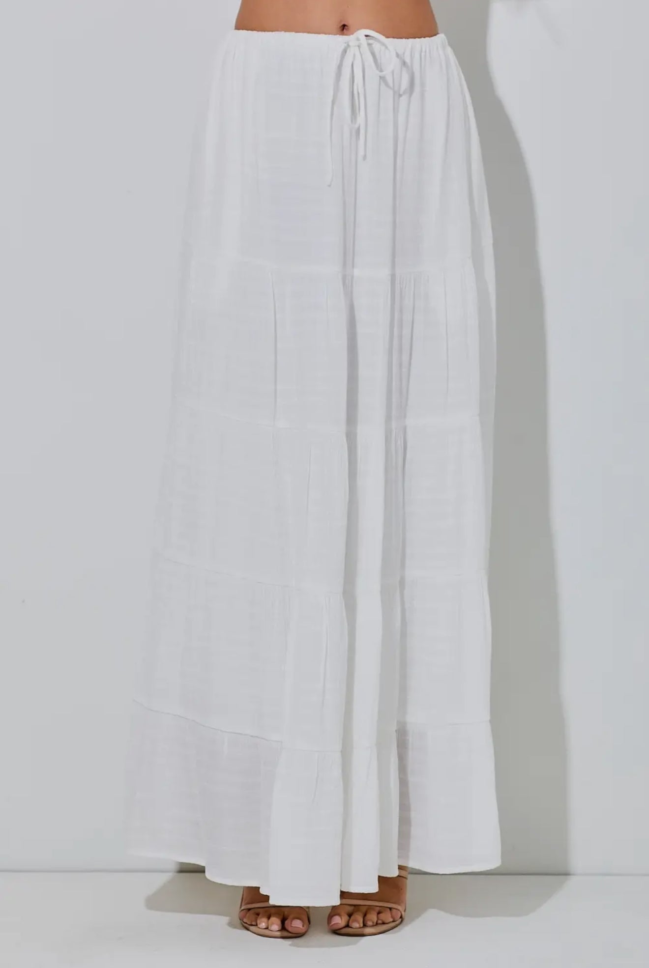 The Capri Cotton Maxi Skirt