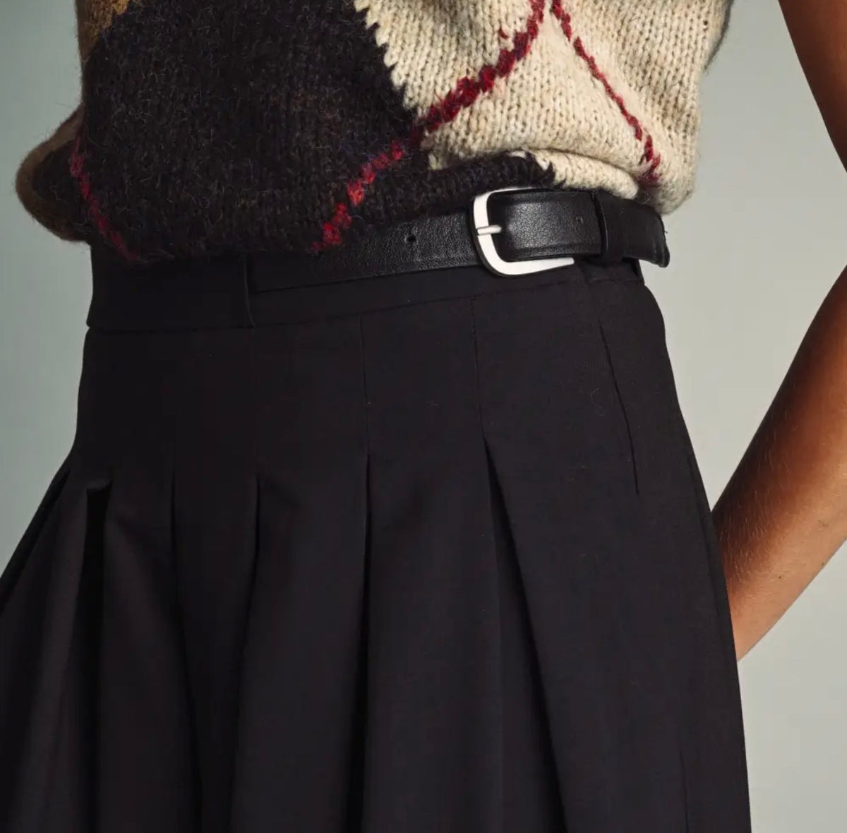 The Collins Pleated Skirt