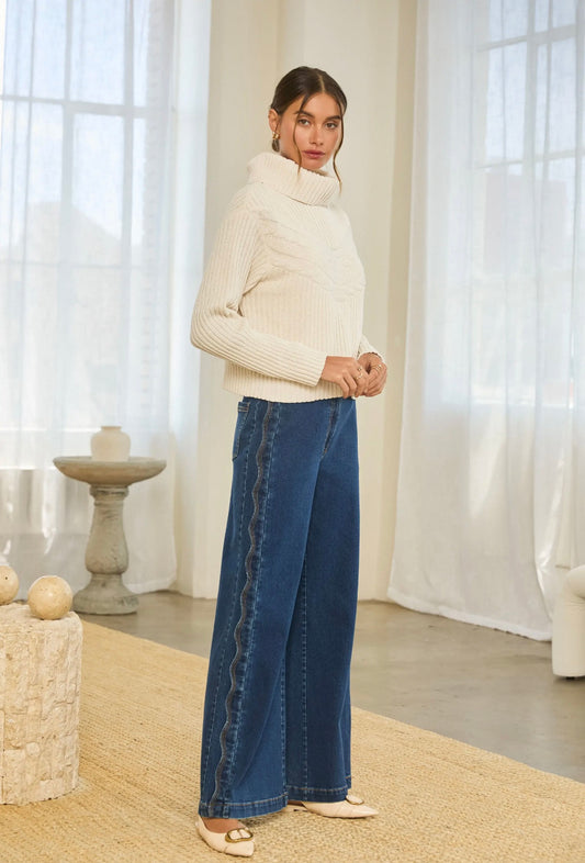 The Cable Turtleneck