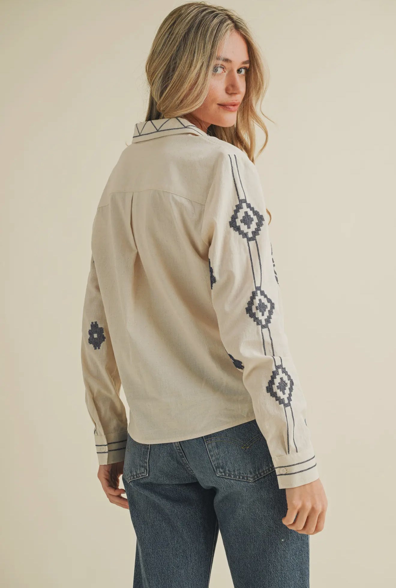 The Jolene Embroidered Top