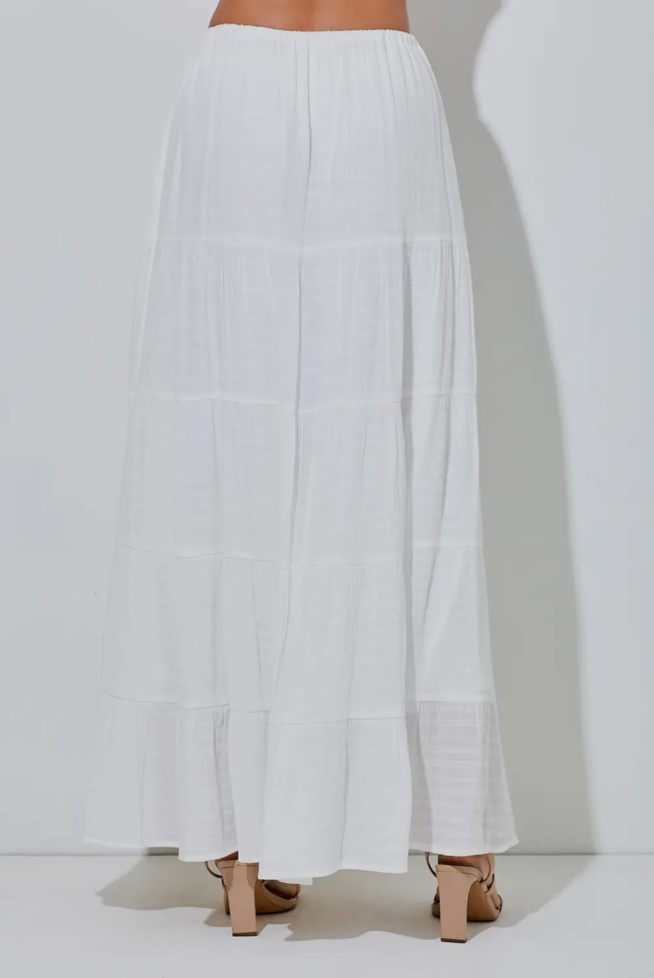 The Capri Cotton Maxi Skirt