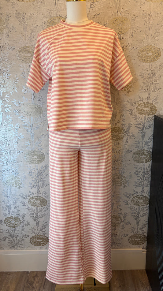 The Boardwalk Stripe Set - alternate product view at Vogue Villa
