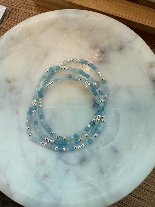 Coastal Stretch Bracelets - alternate product view at Vogue Villa