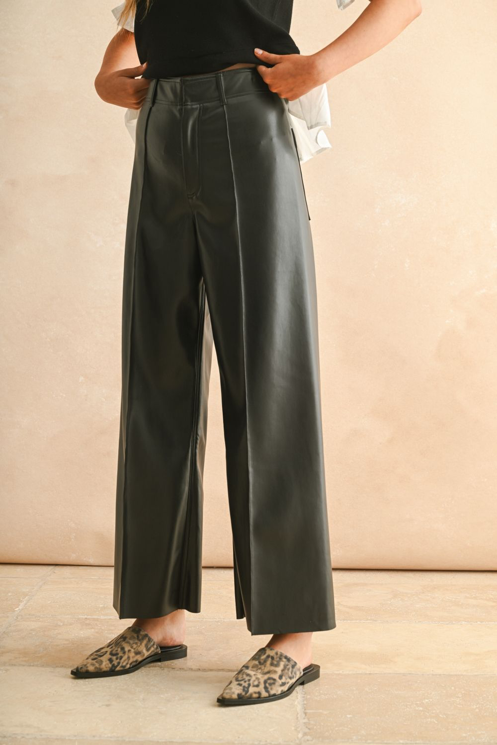 Pleather Pants