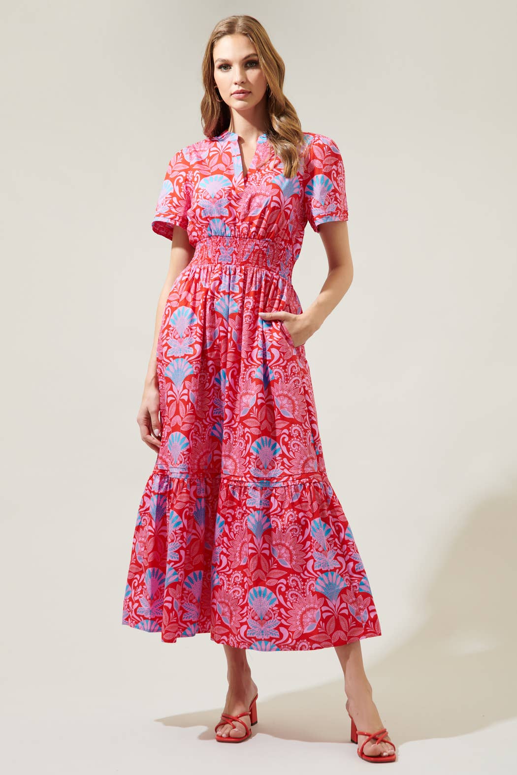 Catalina Floral Maxi Dress
