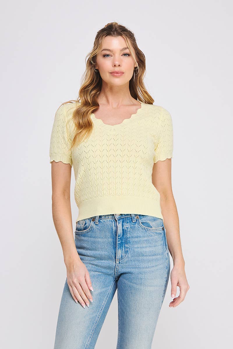 Scallop Sweater