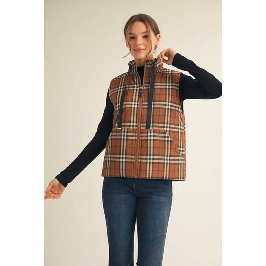 The Bridlewood Plaid Vest