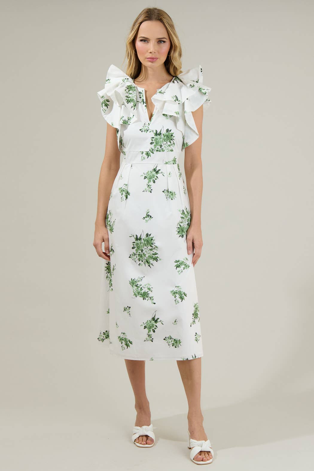 Bristol Floral Midi Dress