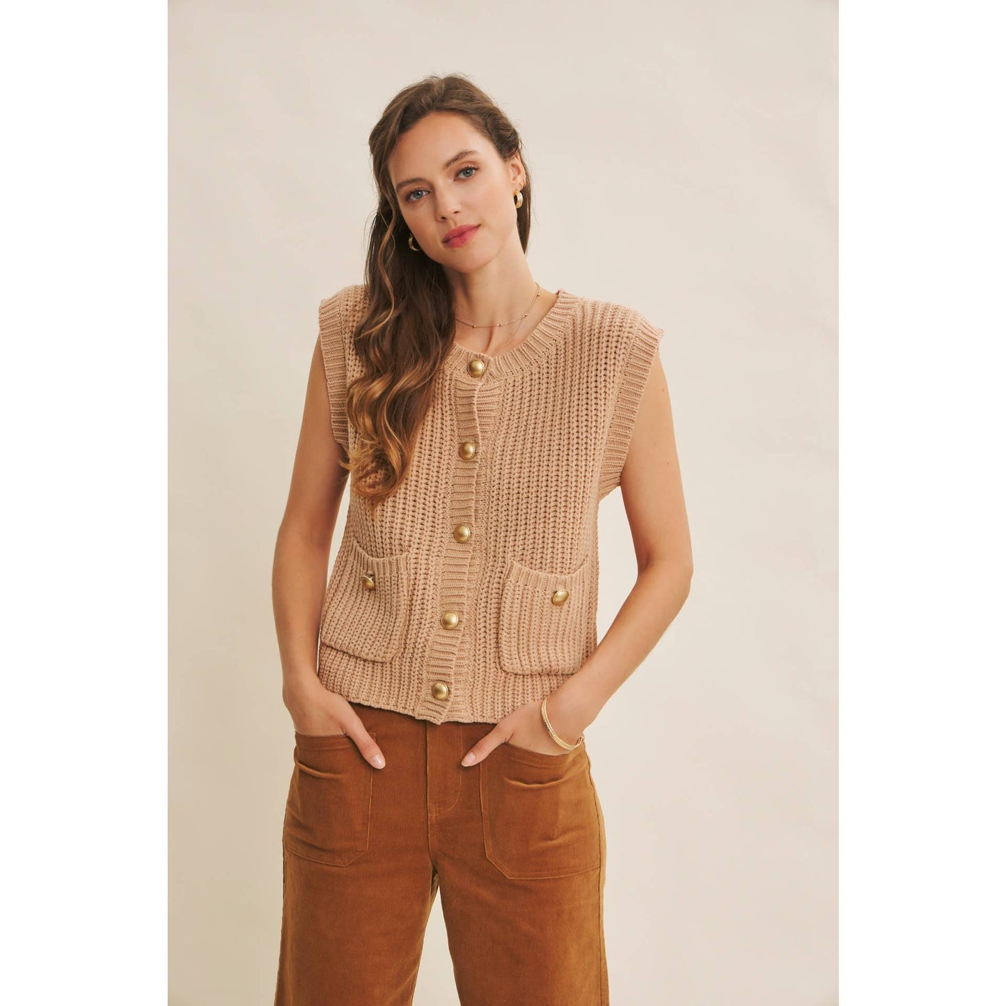 The Margot Knit Sweater Vest