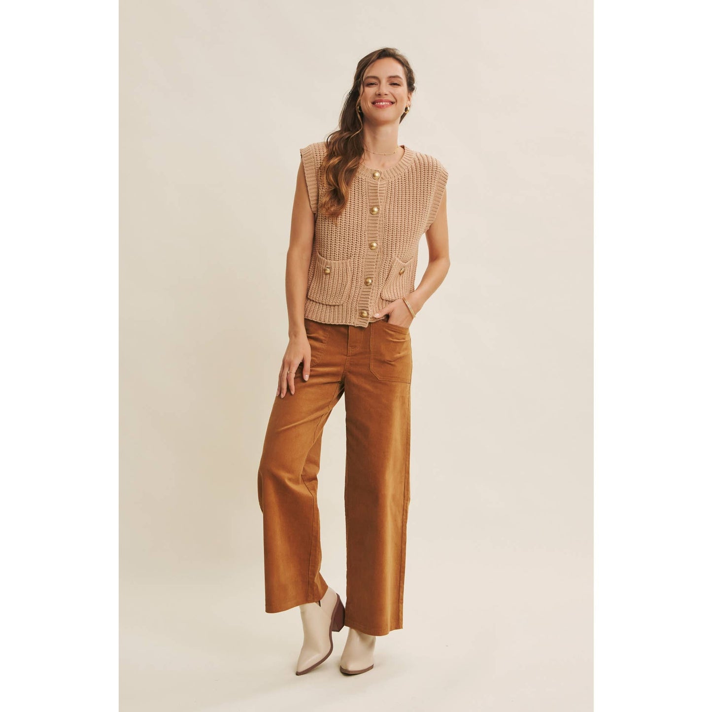 The Margot Knit Sweater Vest