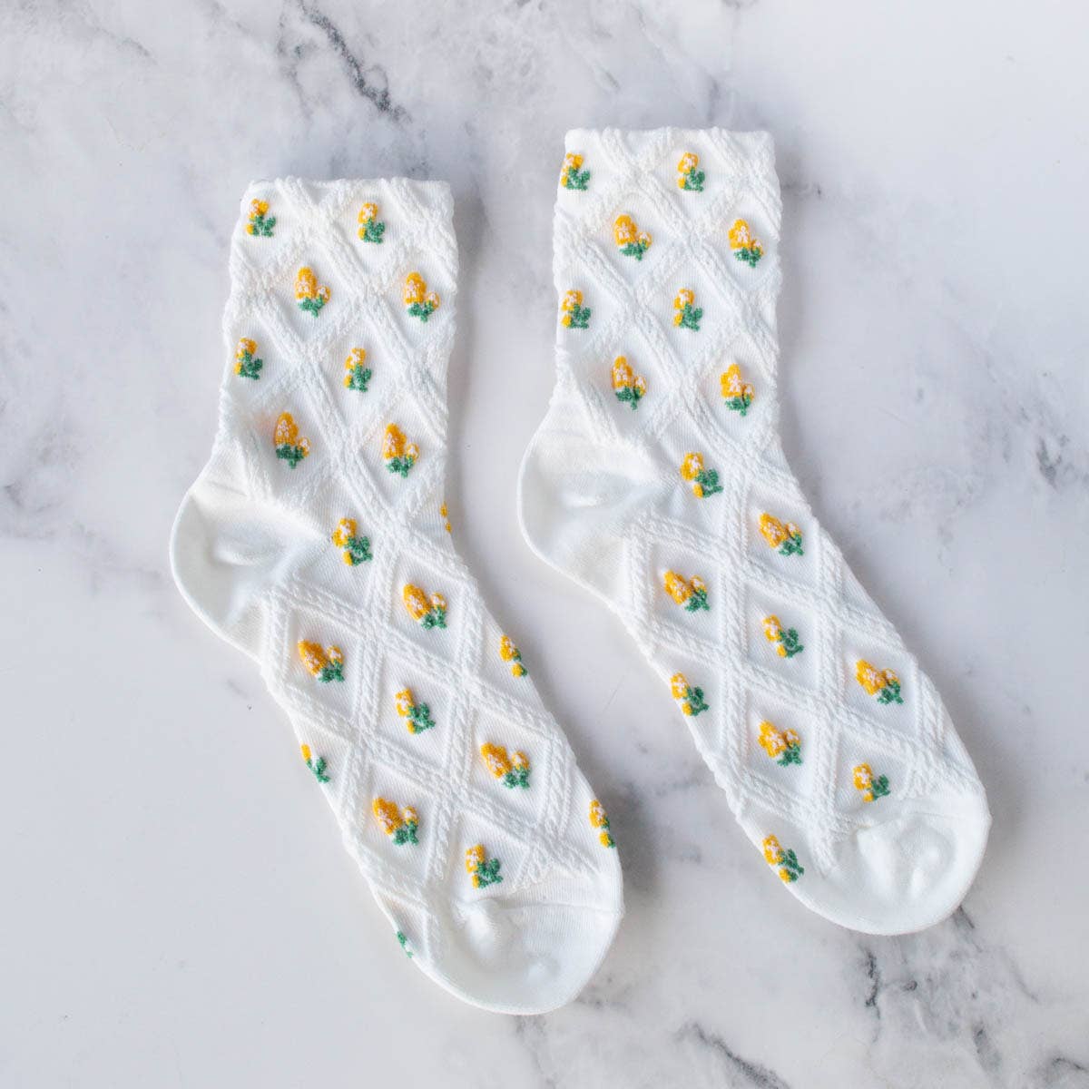 Floral Casual Socks