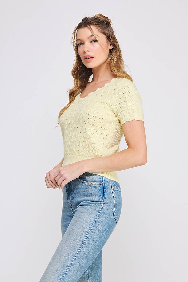 Scallop Sweater