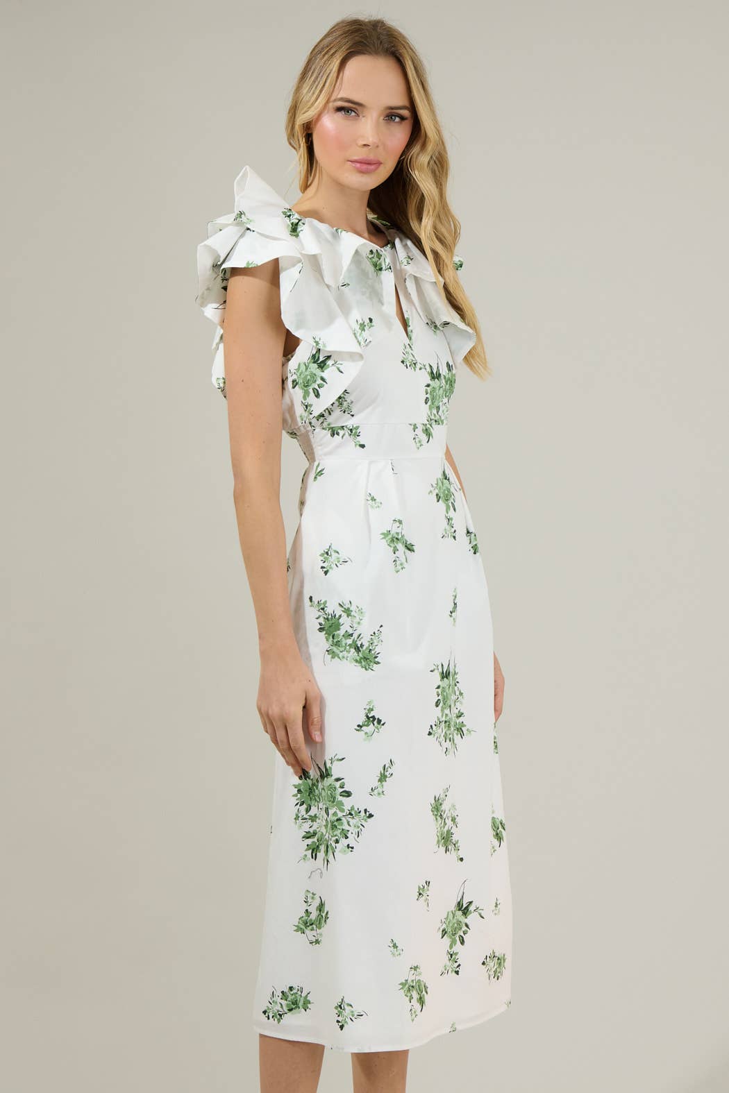 Bristol Floral Midi Dress