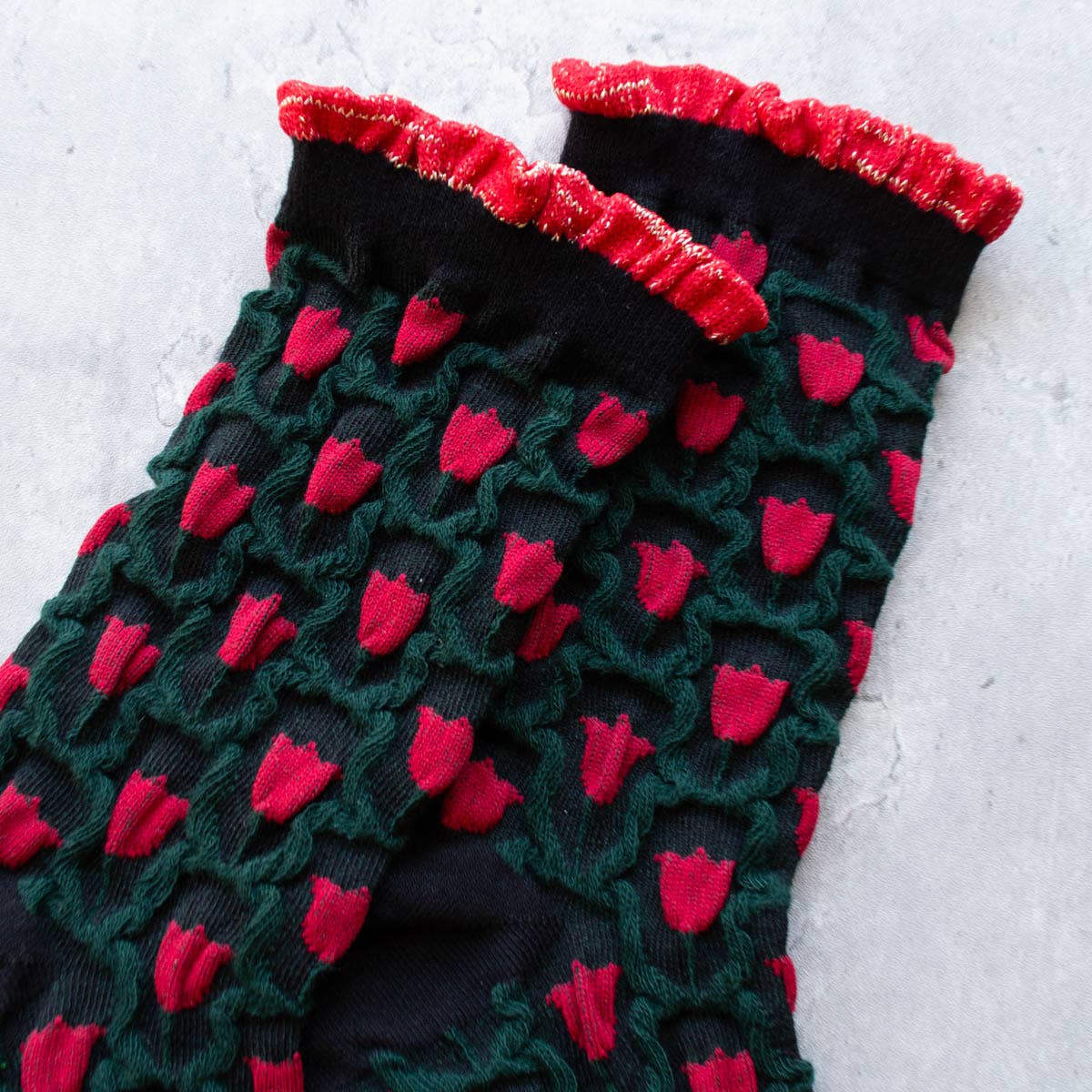 Romantic Floral Socks