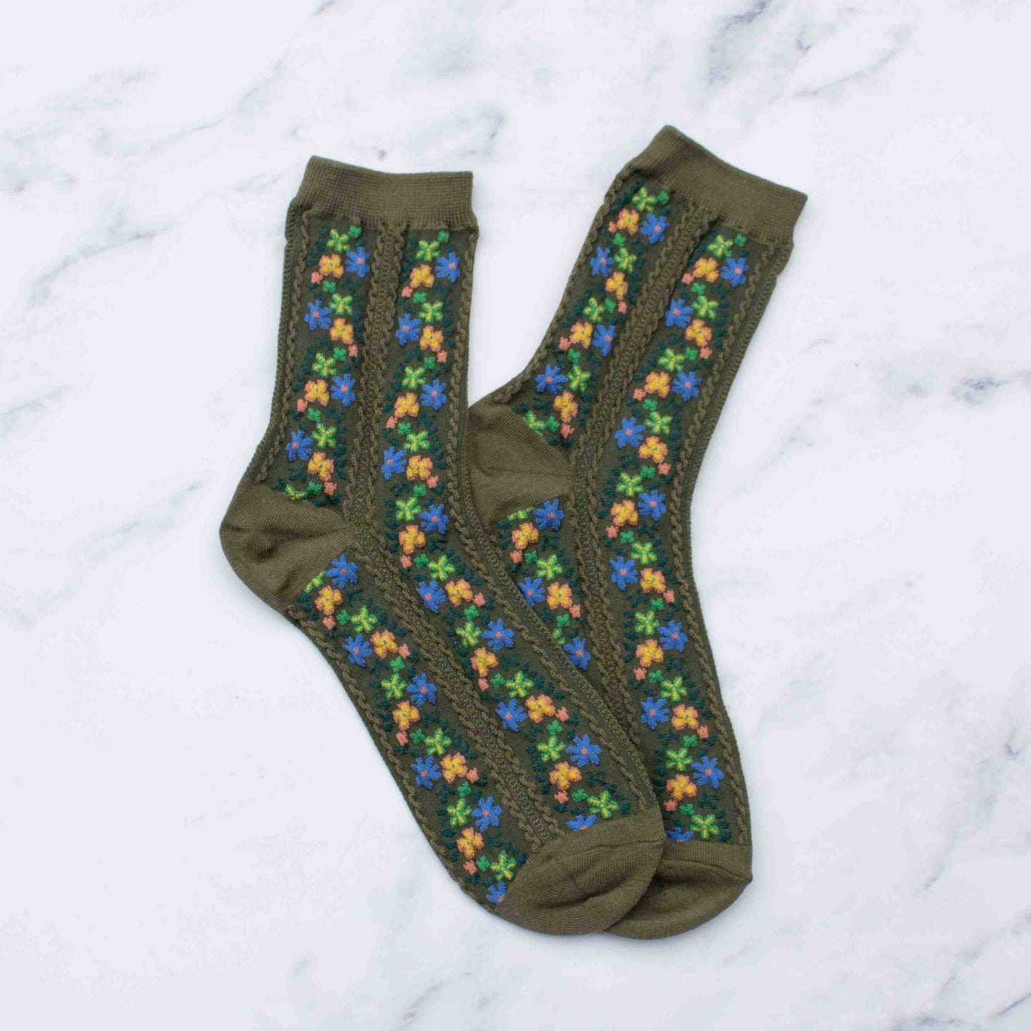 Women's Aahana Floral Casual Socks