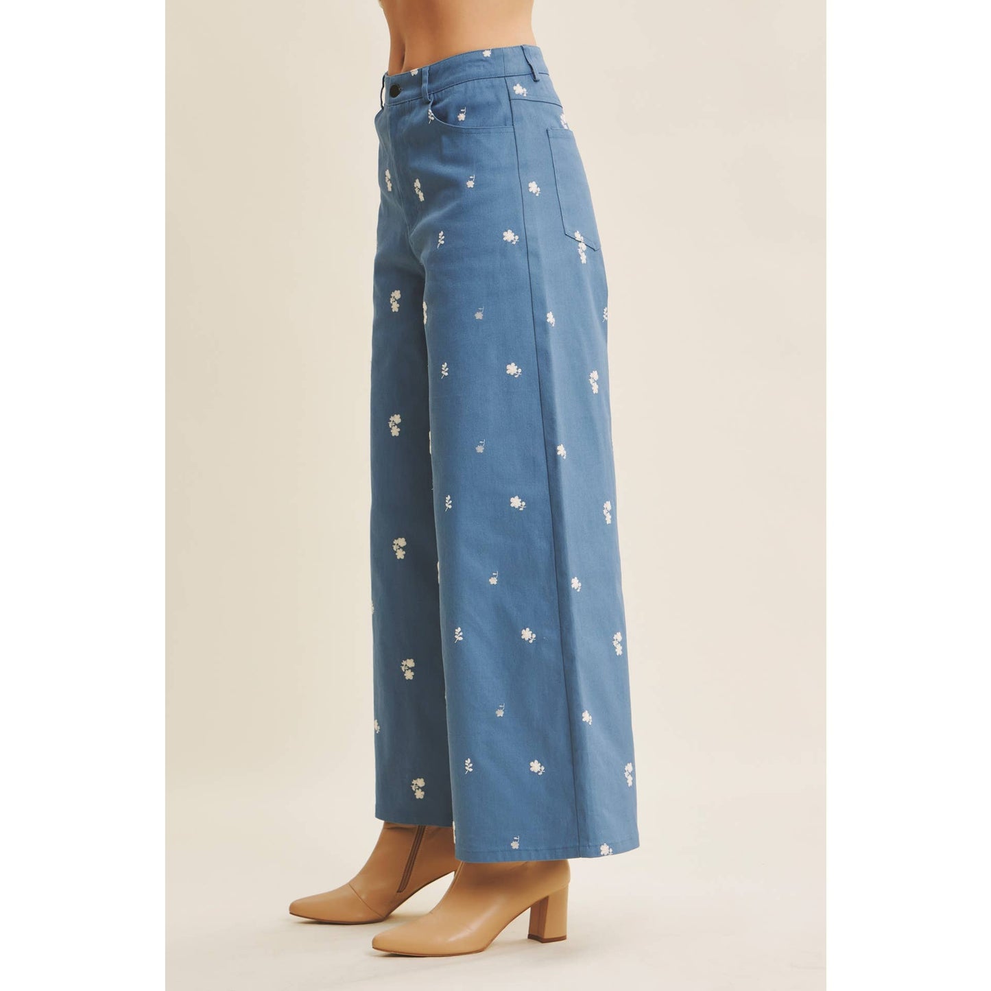 Autumn Bloom Wide Leg Pant