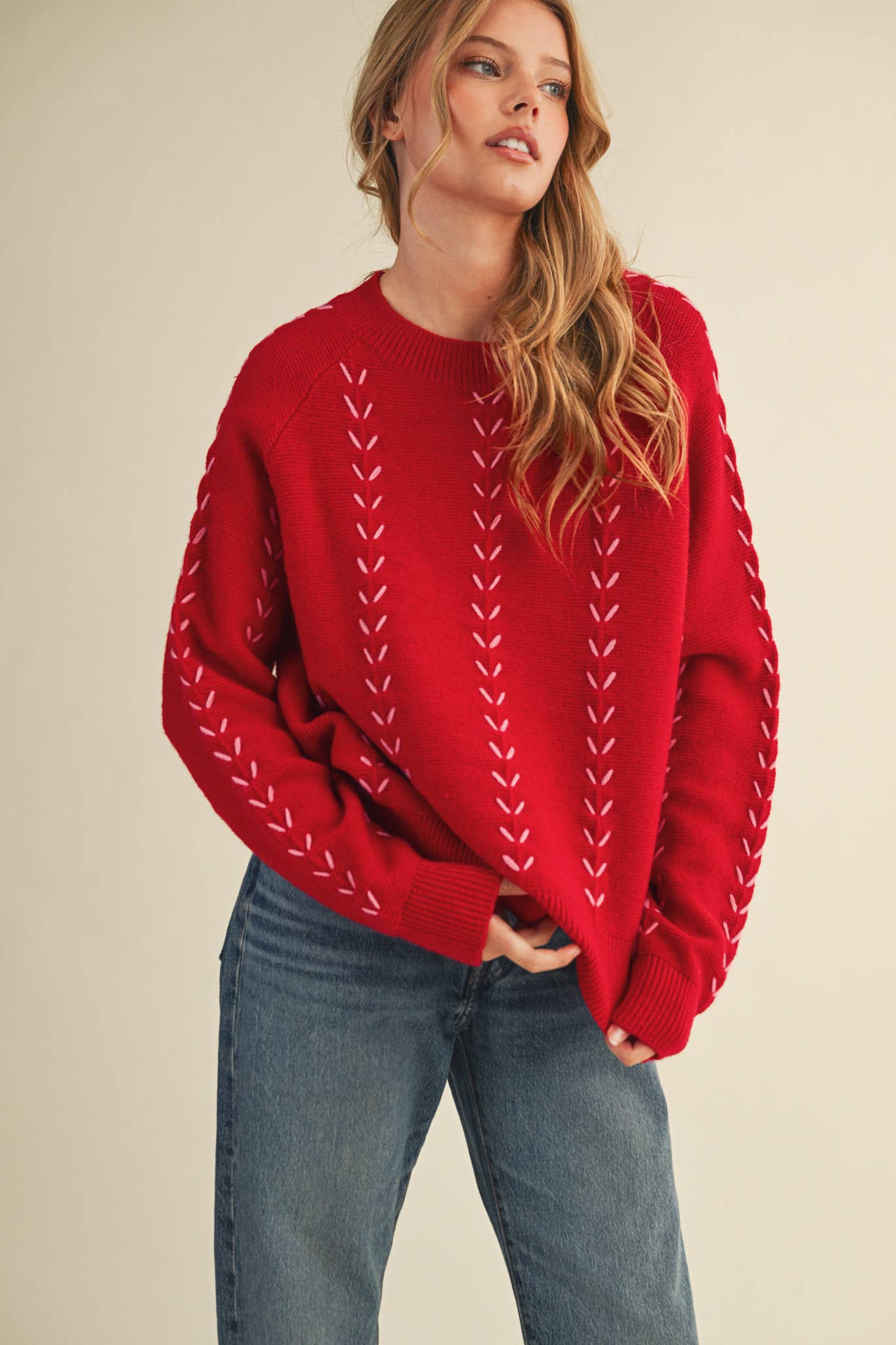 The Holly Stitch Sweater