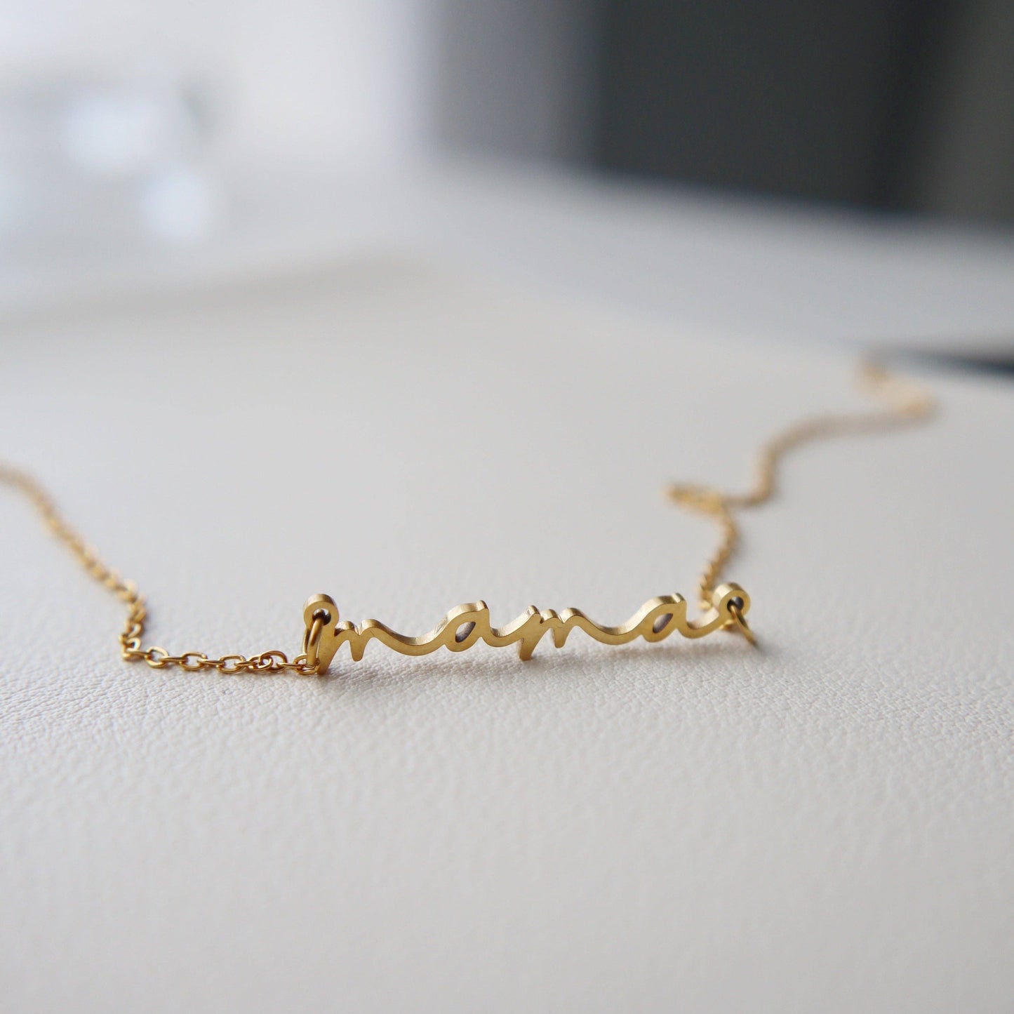 Dainty Mama Necklace - alternate product view at Vogue Villa