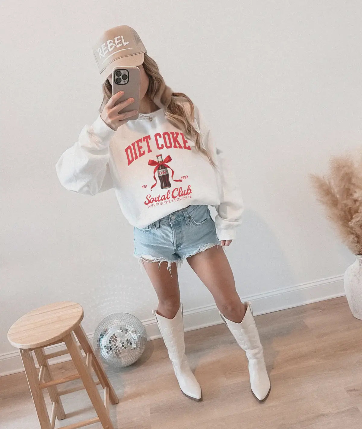 Diet Coke Social Club Graphic Sweatshirt