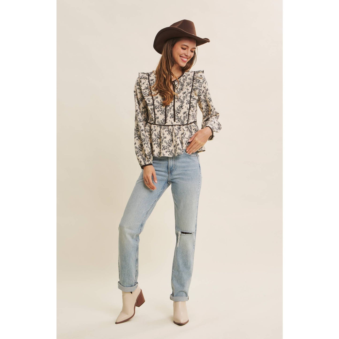 Savannah Floral Top